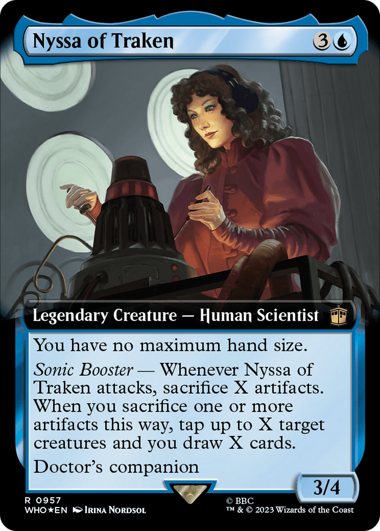 Nyssa of Traken (Extended Art) (Surge Foil) [Doctor Who] | Eastridge Sports Cards & Games