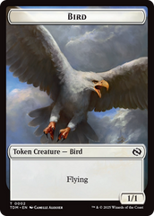 Inkling // Bird Double-Sided Token [Tarkir: Dragonstorm Commander Tokens] | Eastridge Sports Cards & Games