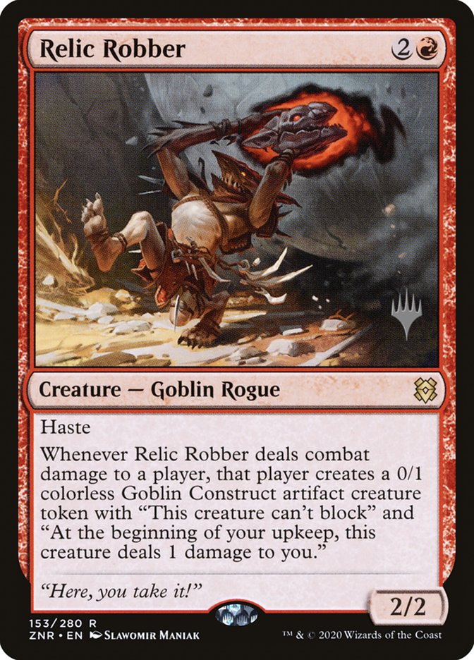 Relic Robber (Promo Pack) [Zendikar Rising Promos] | Eastridge Sports Cards & Games