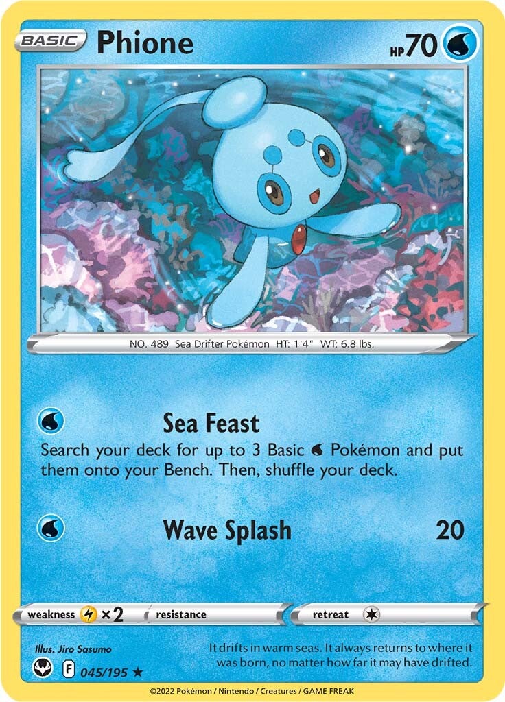 Phione (045/195) [Sword & Shield: Silver Tempest] | Eastridge Sports Cards & Games