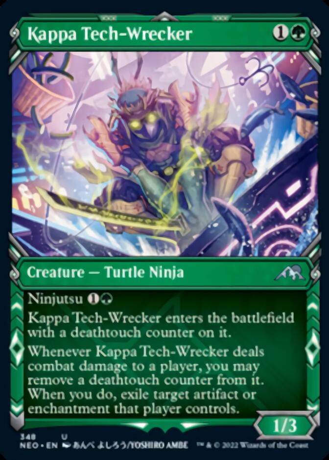 Kappa Tech-Wrecker (Showcase Ninja) [Kamigawa: Neon Dynasty] | Eastridge Sports Cards & Games