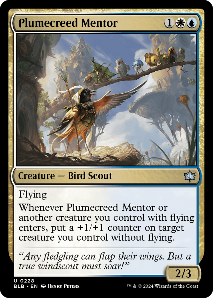 Plumecreed Mentor [Bloomburrow] | Eastridge Sports Cards & Games