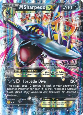 M Sharpedo EX (XY200) (Jumbo Card) [XY: Black Star Promos] | Eastridge Sports Cards & Games
