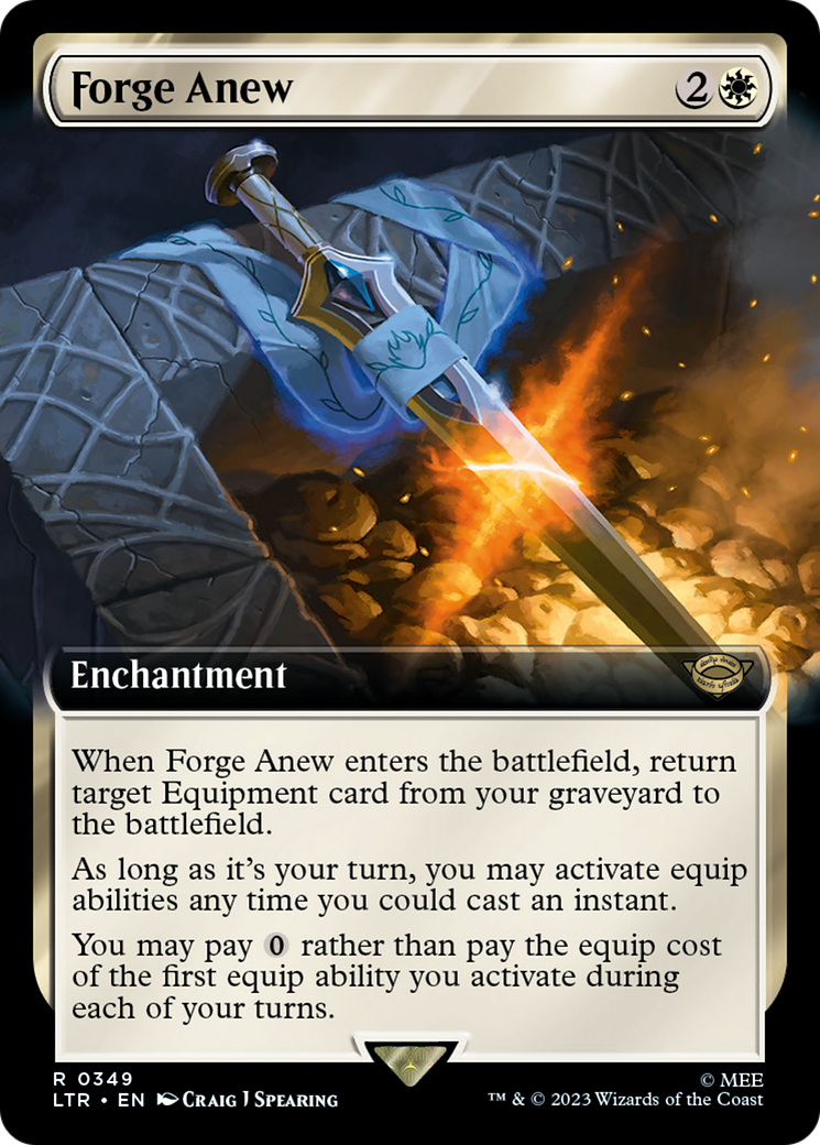 Forge Anew (Extended Art) [The Lord of the Rings: Tales of Middle-Earth]