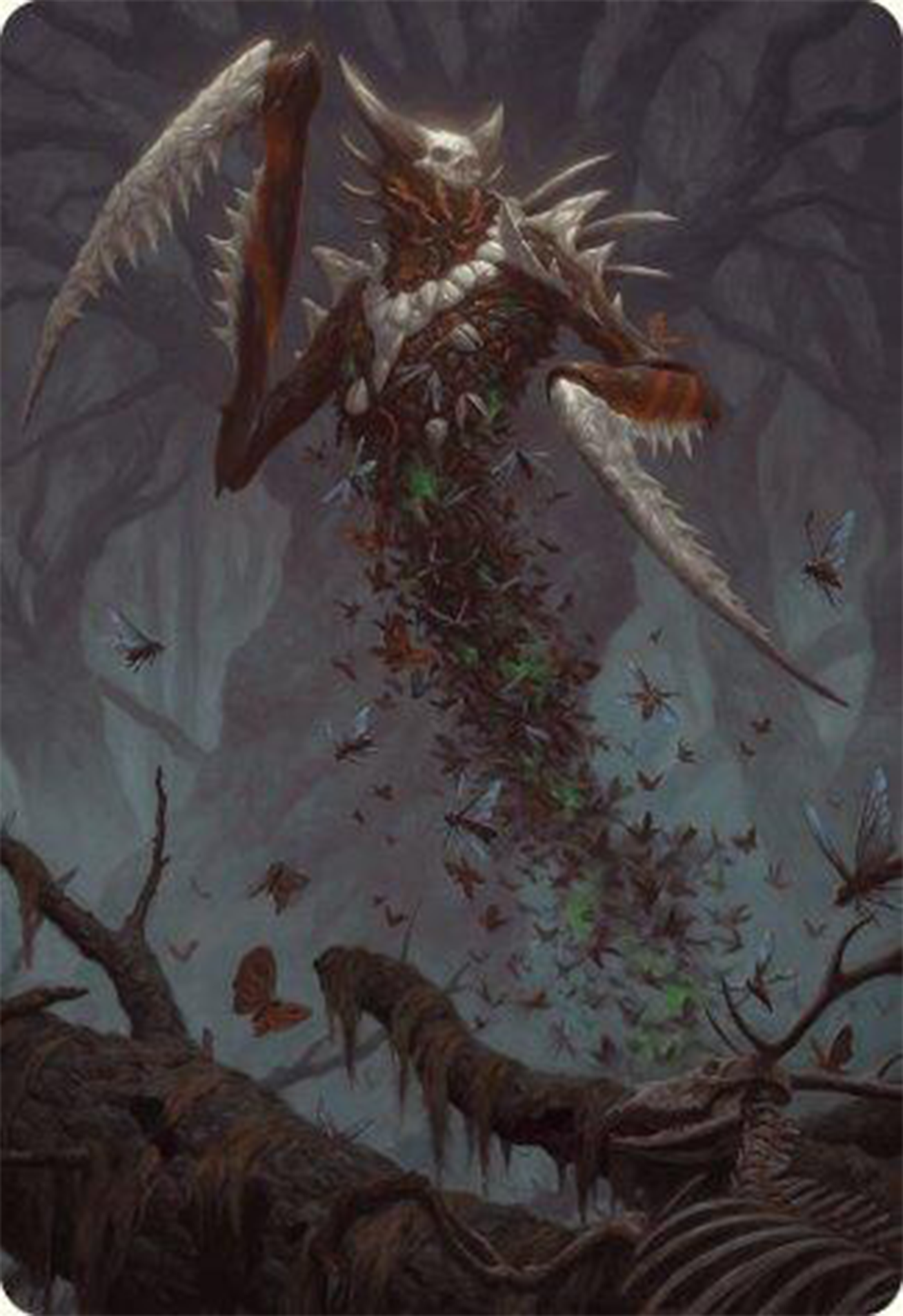 Grist, the Plague Swarm Art Card [Modern Horizons 3 Art Series] | Eastridge Sports Cards & Games