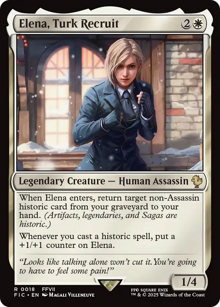 Elena, Turk Recruit [FINAL FANTASY Commander] | Eastridge Sports Cards & Games