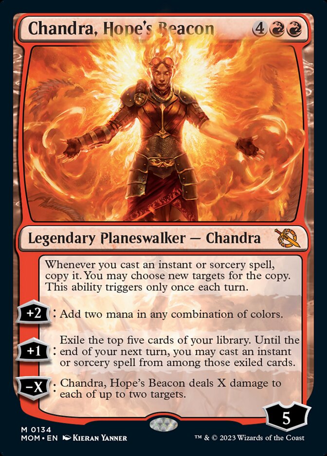 Chandra, Hope's Beacon [March of the Machine] | Eastridge Sports Cards & Games