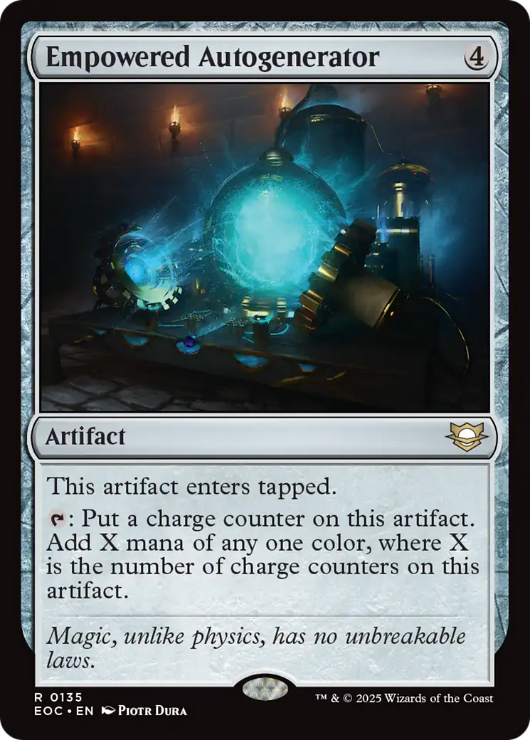 Empowered Autogenerator [Edge of Eternities Commander] | Eastridge Sports Cards & Games
