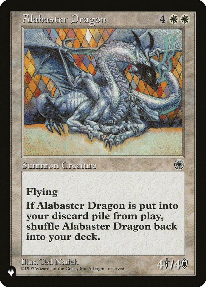 Alabaster Dragon [The List] | Eastridge Sports Cards & Games
