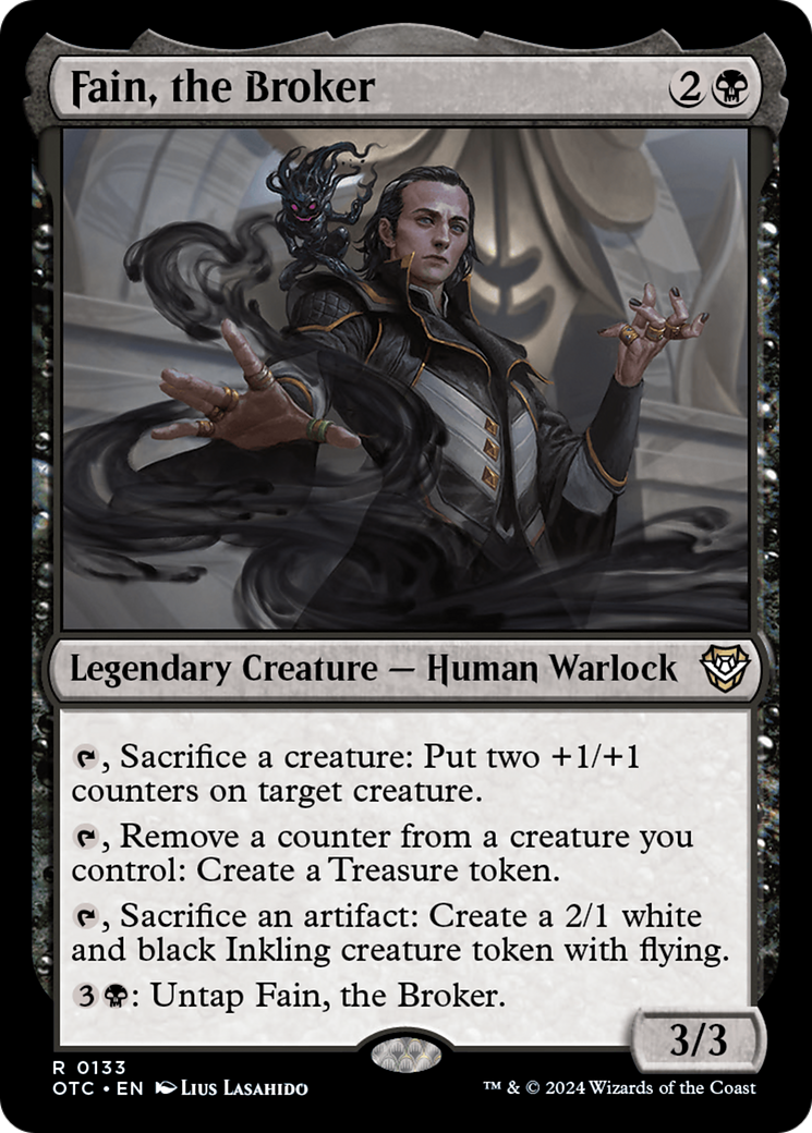 Fain, the Broker [Outlaws of Thunder Junction Commander]