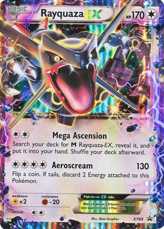 Rayquaza EX (XY69) (Jumbo Card) [XY: Black Star Promos] | Eastridge Sports Cards & Games