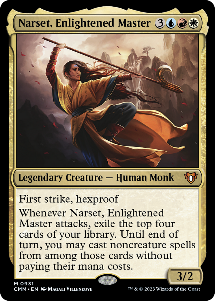 Narset, Enlightened Master [Commander Masters] | Eastridge Sports Cards & Games