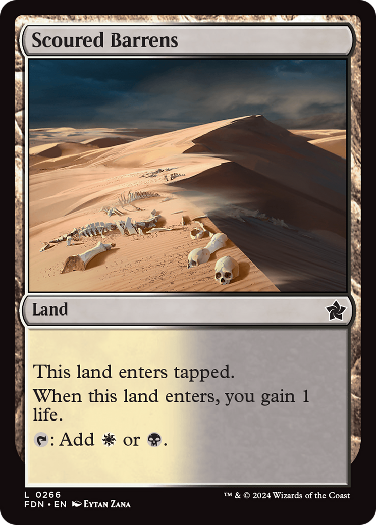 Scoured Barrens [Foundations] | Eastridge Sports Cards & Games