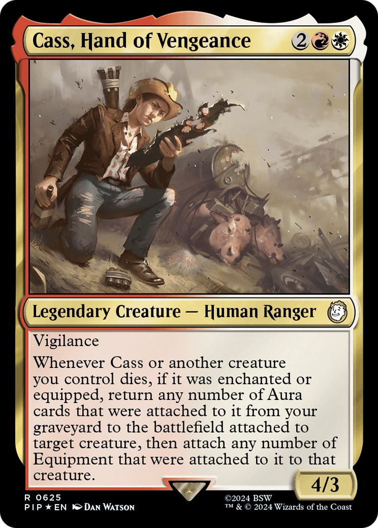 Cass, Hand of Vengeance (Surge Foil) [Fallout] | Eastridge Sports Cards & Games