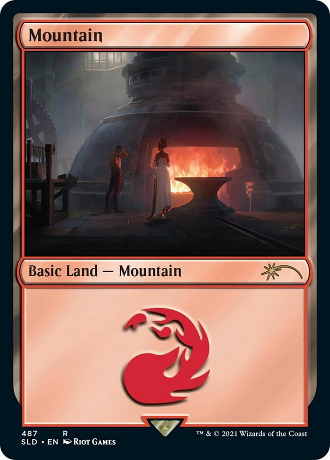 Mountain (487) [Secret Lair Drop Series] | Eastridge Sports Cards & Games