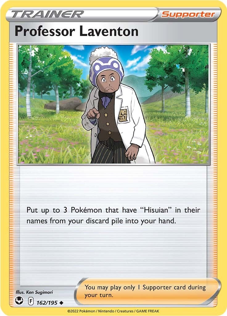 Professor Laventon (162/195) [Sword & Shield: Silver Tempest] | Eastridge Sports Cards & Games