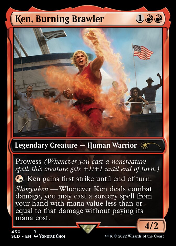 Ken, Burning Brawler [Secret Lair Drop Series] | Eastridge Sports Cards & Games