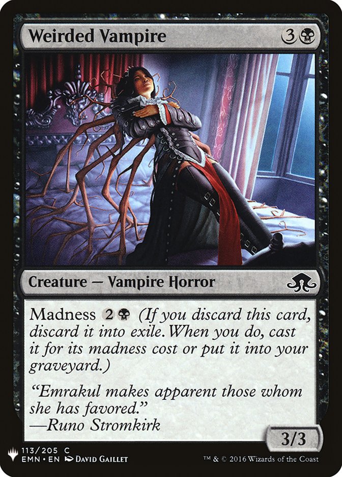 Weirded Vampire [Mystery Booster] | Eastridge Sports Cards & Games