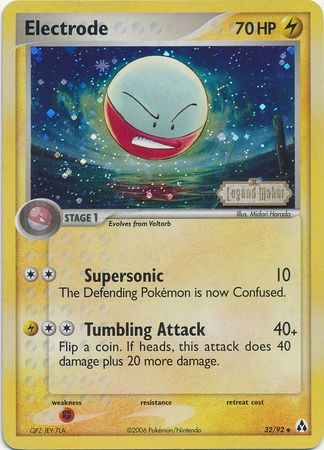Electrode (32/92) (Stamped) [EX: Legend Maker] | Eastridge Sports Cards & Games