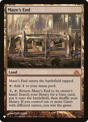 Maze's End [The List] | Eastridge Sports Cards & Games