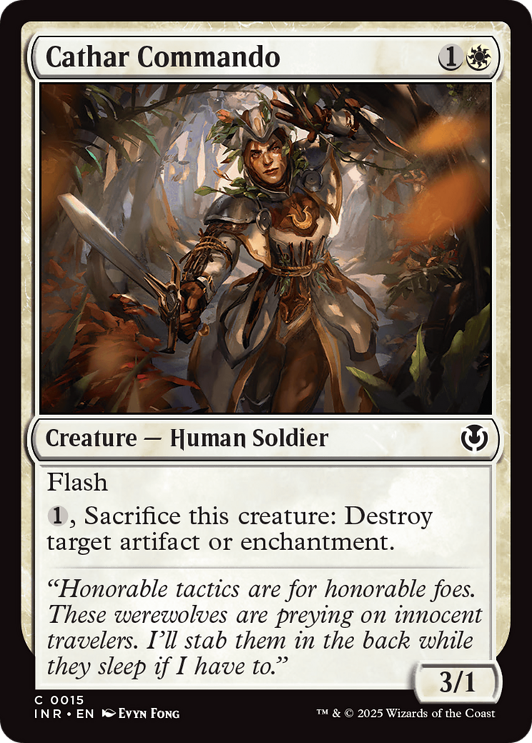 Cathar Commando [Innistrad Remastered] | Eastridge Sports Cards & Games