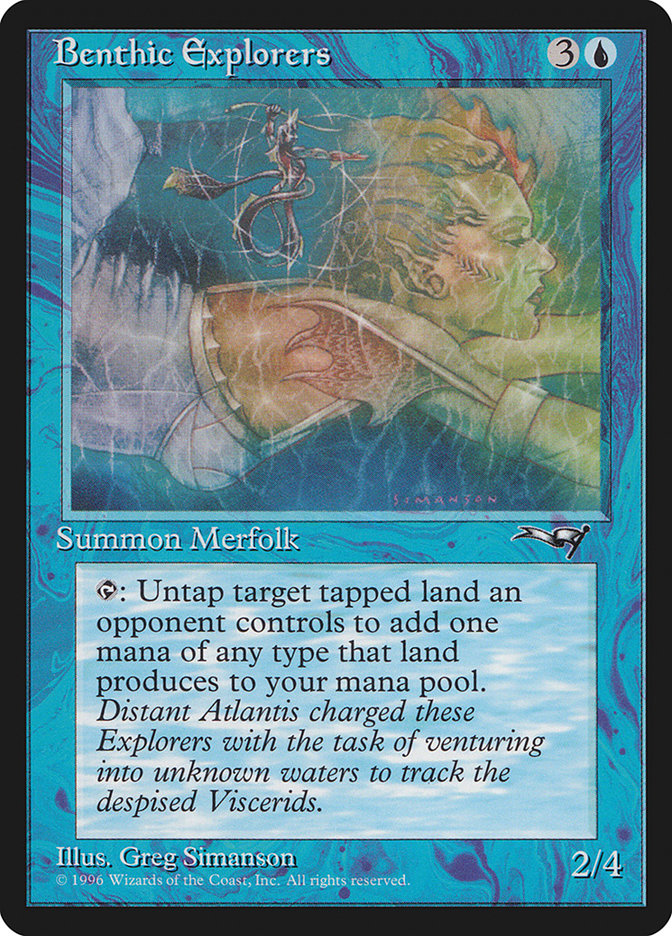 Benthic Explorers (Looking to the Side) [Alliances] | Eastridge Sports Cards & Games