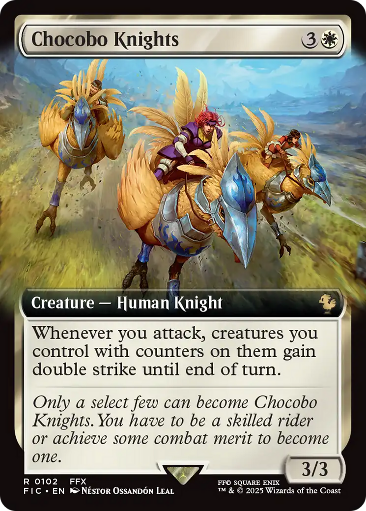 Chocobo Knights (Extended Art) [FINAL FANTASY Commander] | Eastridge Sports Cards & Games