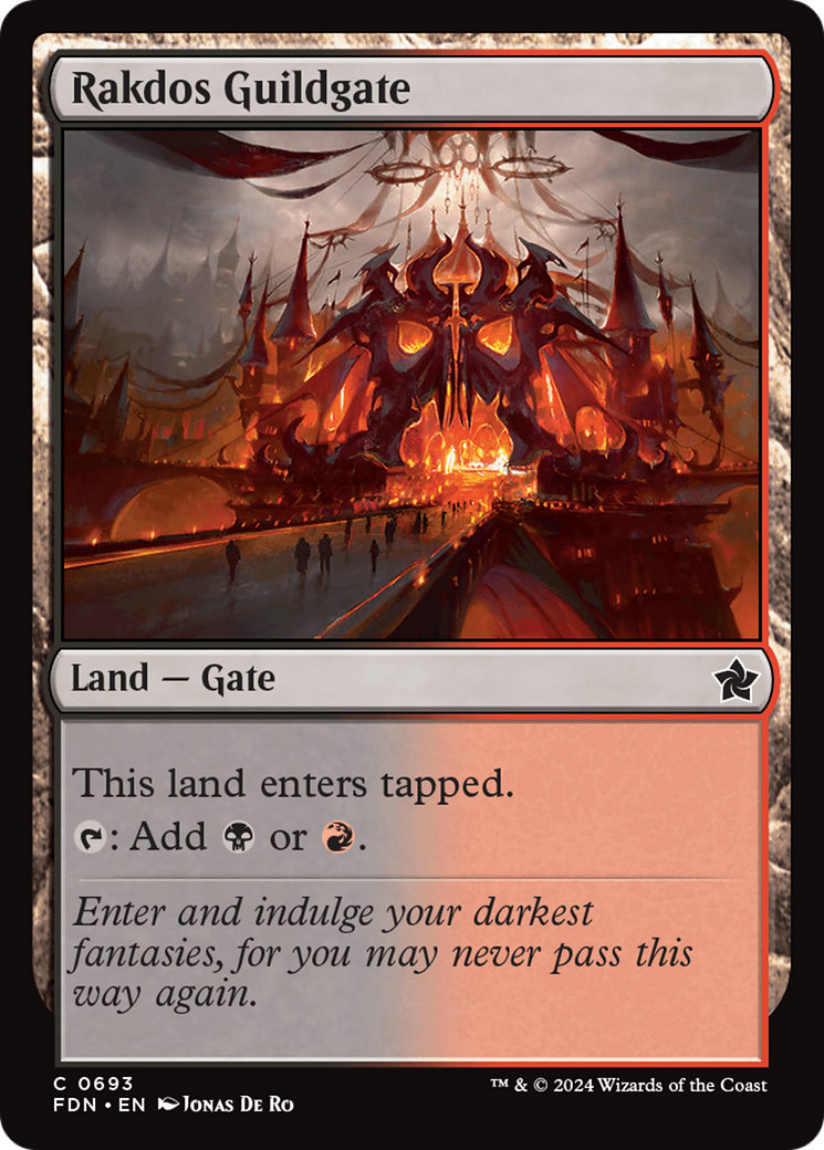 Rakdos Guildgate [Foundations] | Eastridge Sports Cards & Games