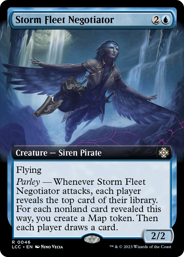 Storm Fleet Negotiator (Extended Art) [The Lost Caverns of Ixalan Commander] | Eastridge Sports Cards & Games