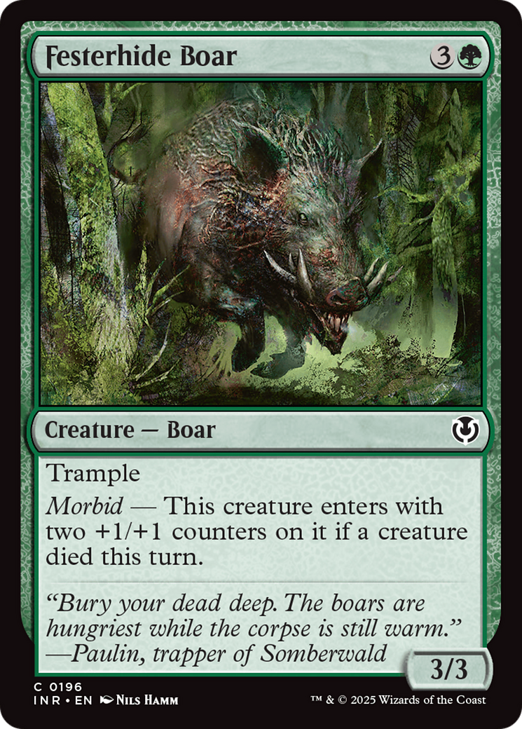 Festerhide Boar [Innistrad Remastered] | Eastridge Sports Cards & Games