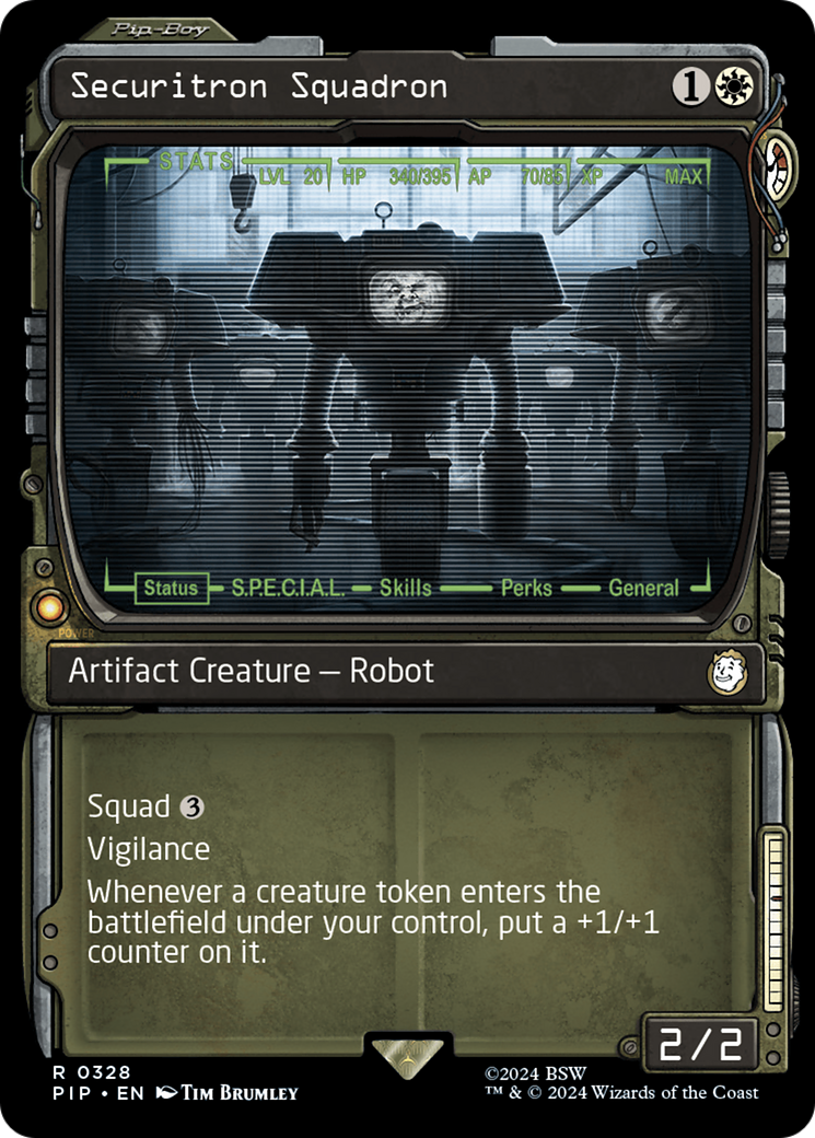 Securitron Squadron (Showcase) [Fallout] | Eastridge Sports Cards & Games