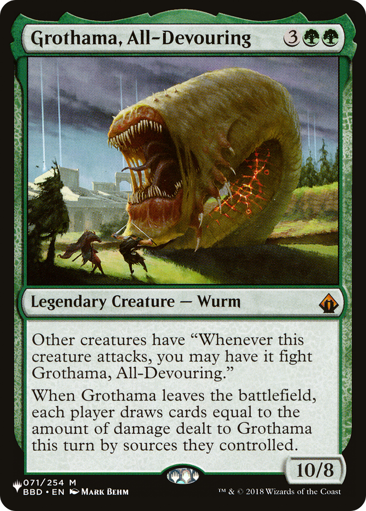 Grothama, All-Devouring [The List] | Eastridge Sports Cards & Games