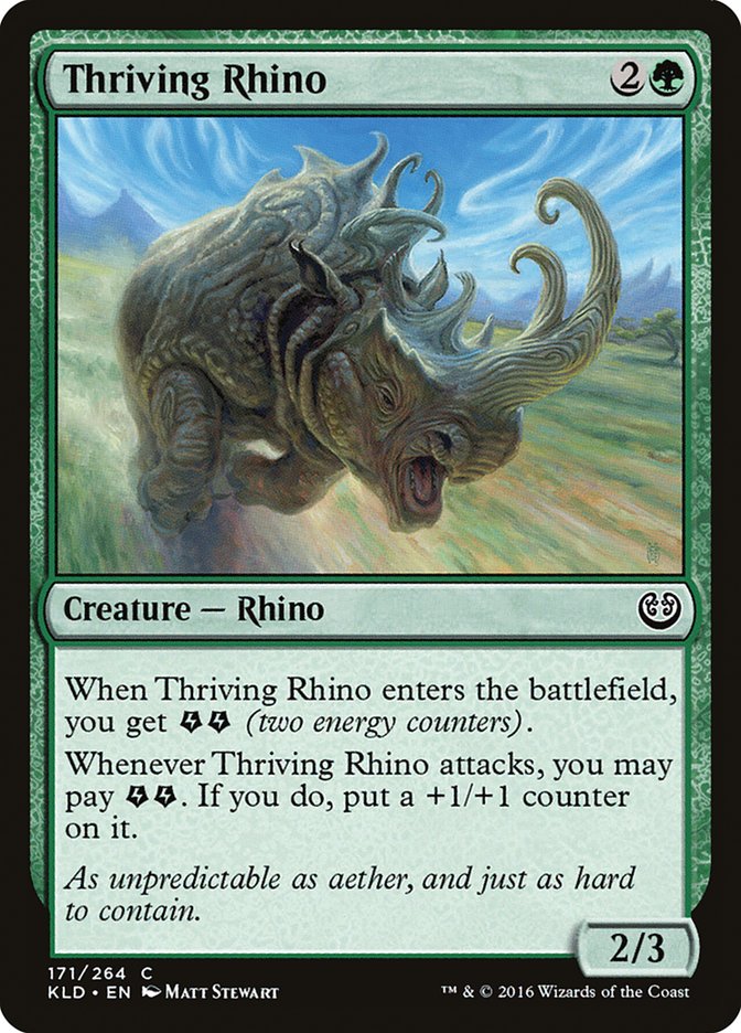 Thriving Rhino [Kaladesh] | Eastridge Sports Cards & Games