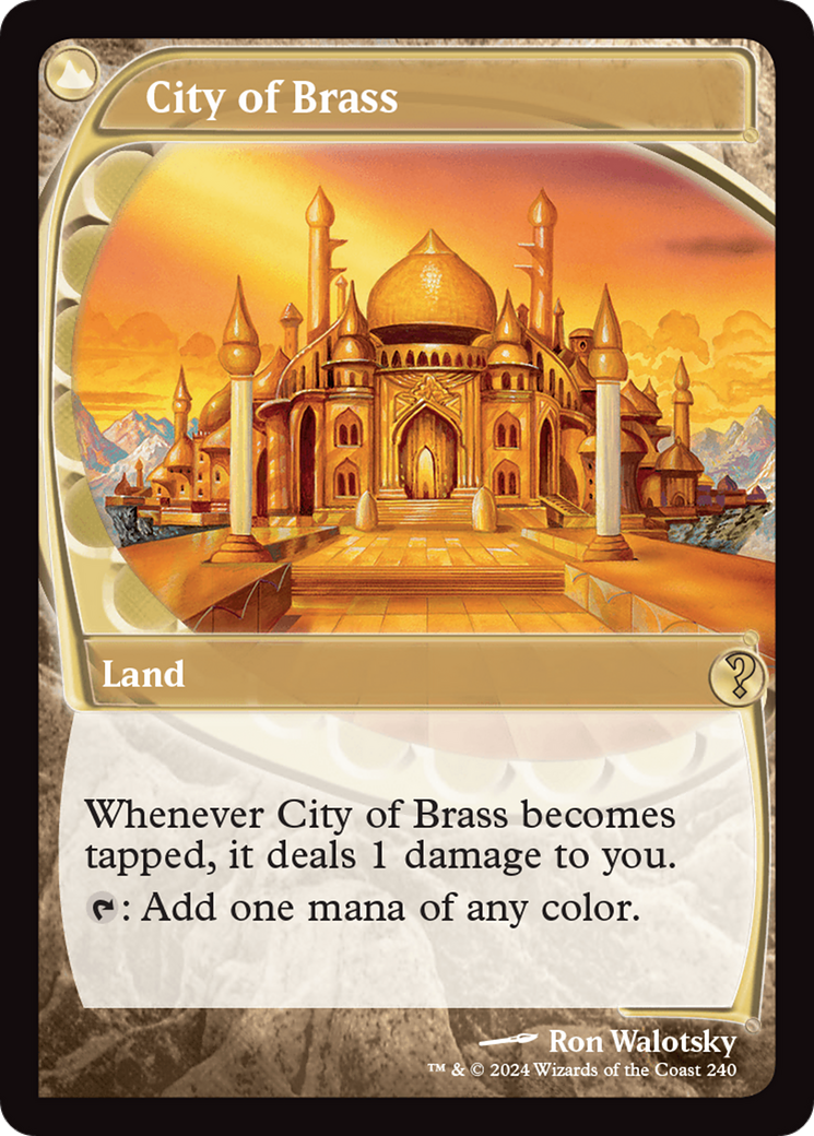 City of Brass (Future Sight) [Mystery Booster 2] | Eastridge Sports Cards & Games