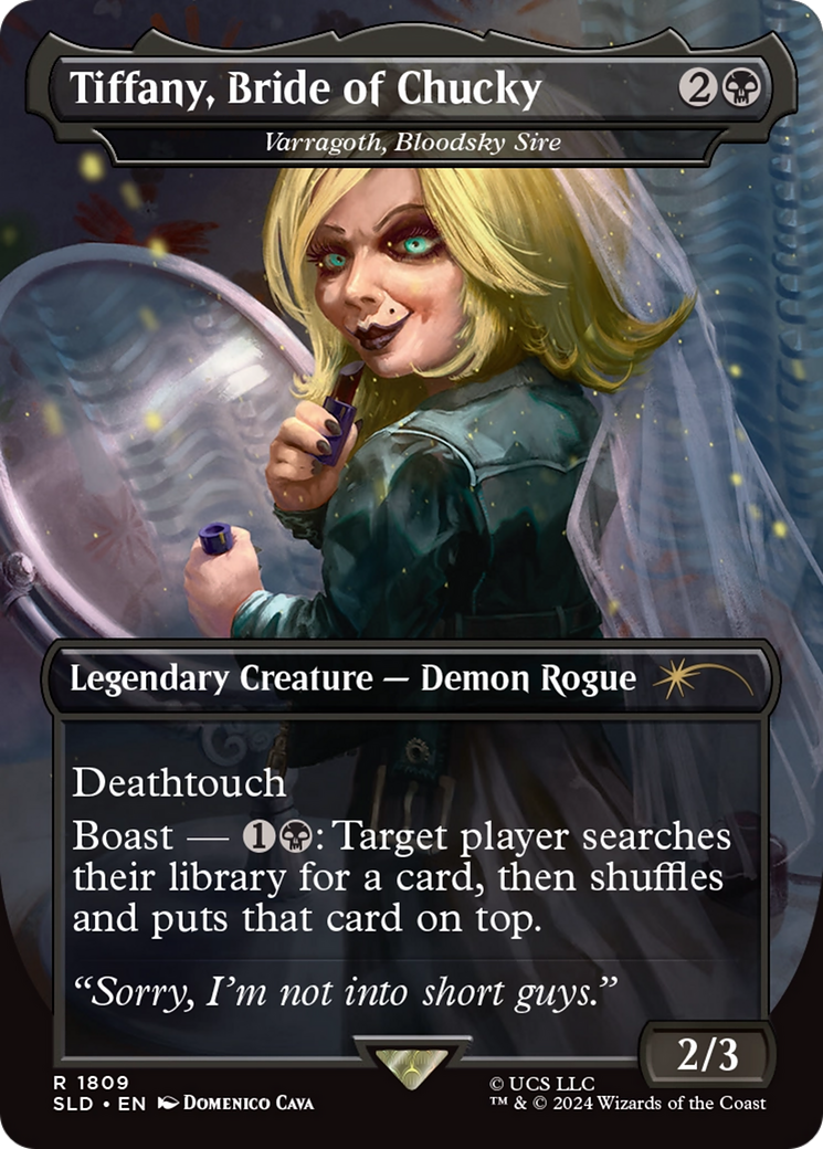 Tiffany, Bride of Chucky - Varragoth, Bloodsky Sire [Secret Lair Drop Series] | Eastridge Sports Cards & Games