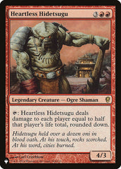 Heartless Hidetsugu [The List] | Eastridge Sports Cards & Games