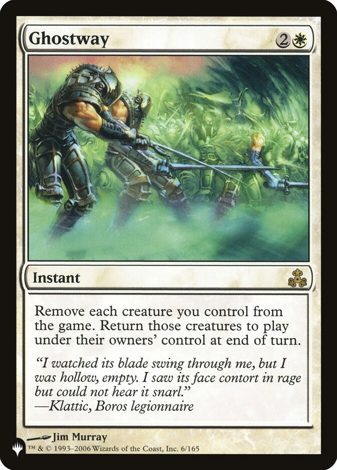 Ghostway [The List] | Eastridge Sports Cards & Games