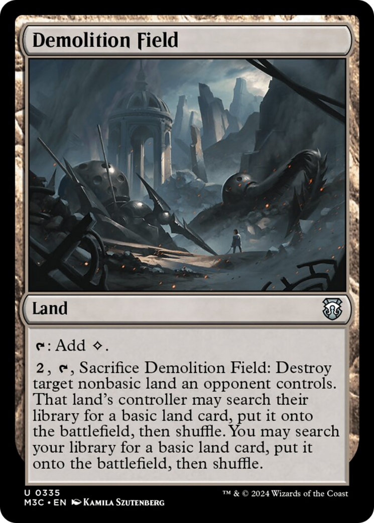 Demolition Field [Modern Horizons 3 Commander] | Eastridge Sports Cards & Games