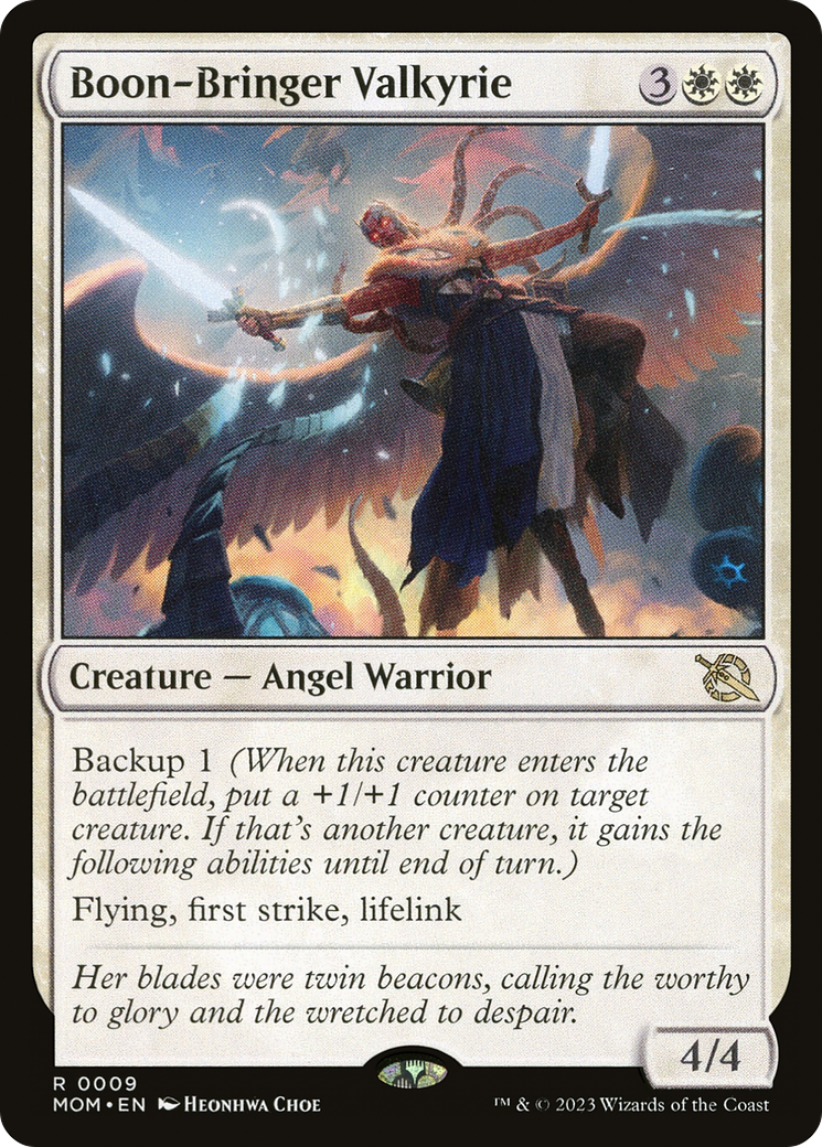 Boon-Bringer Valkyrie [March of the Machine] | Eastridge Sports Cards & Games