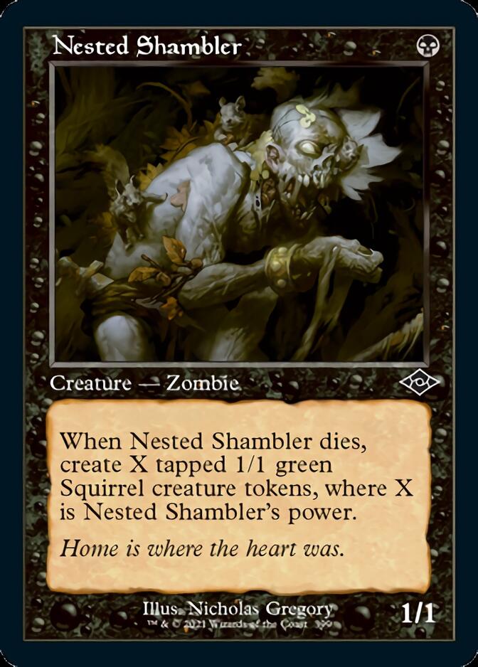 Nested Shambler (Retro Foil Etched) [Modern Horizons 2] | Eastridge Sports Cards & Games