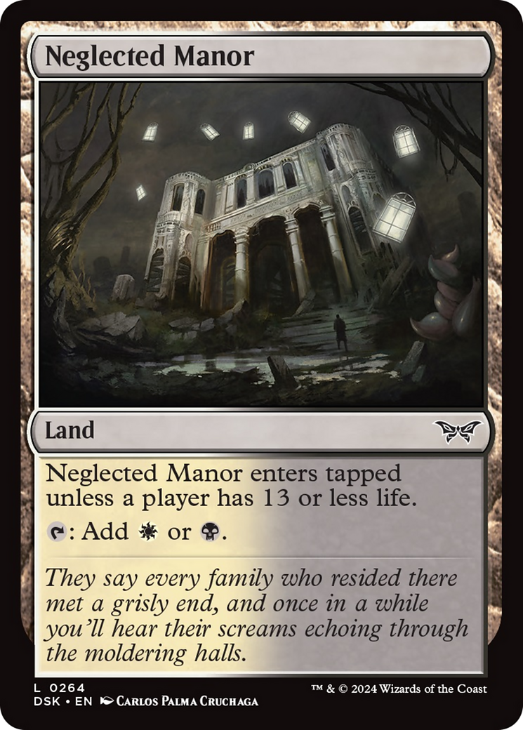 Neglected Manor [Duskmourn: House of Horror] | Eastridge Sports Cards & Games