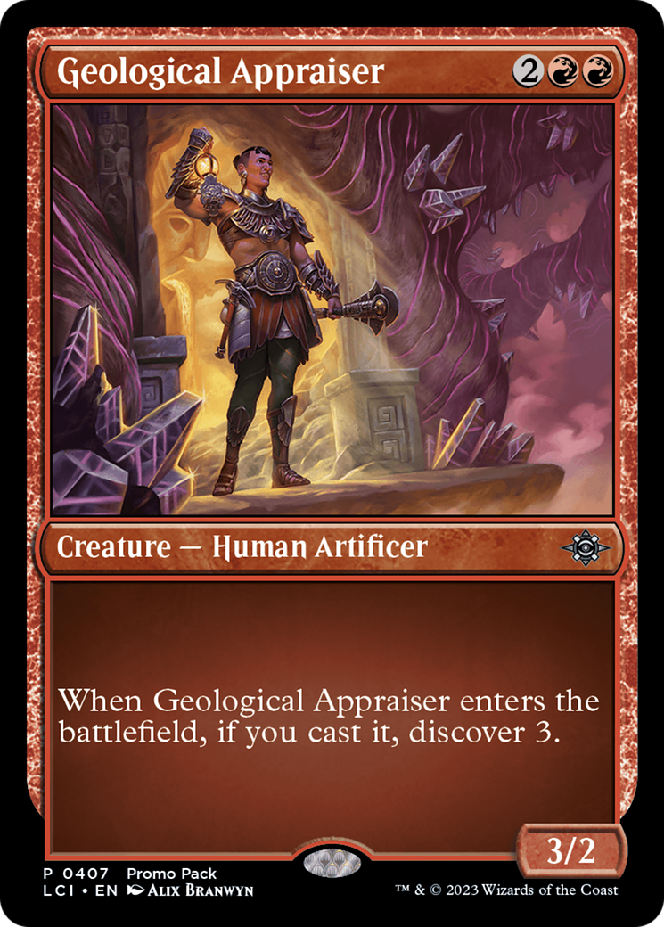 Geological Appraiser [The Lost Caverns of Ixalan Promos] | Eastridge Sports Cards & Games