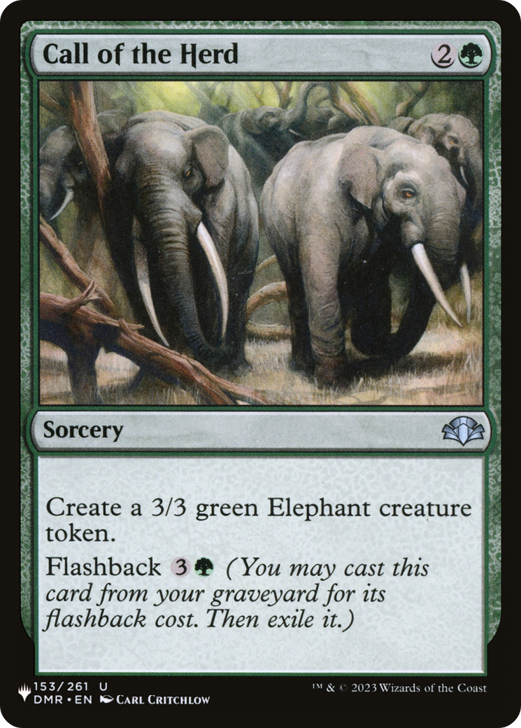 Call of the Herd [The List] | Eastridge Sports Cards & Games