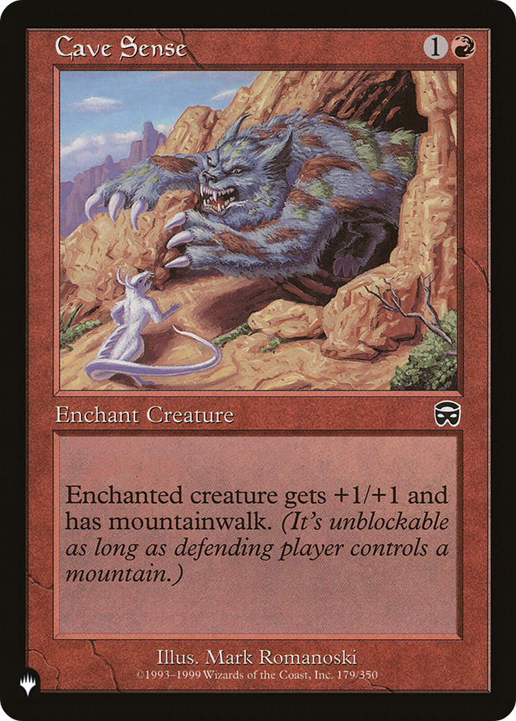 Cave Sense [The List] | Eastridge Sports Cards & Games