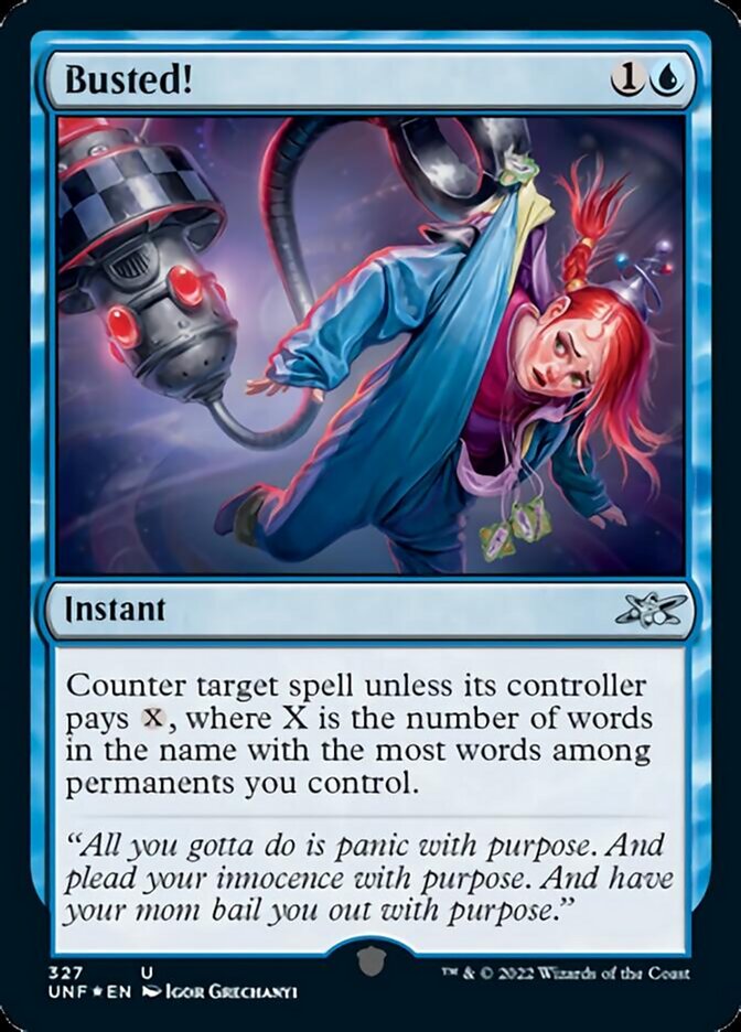Busted! (Galaxy Foil) [Unfinity] | Eastridge Sports Cards & Games