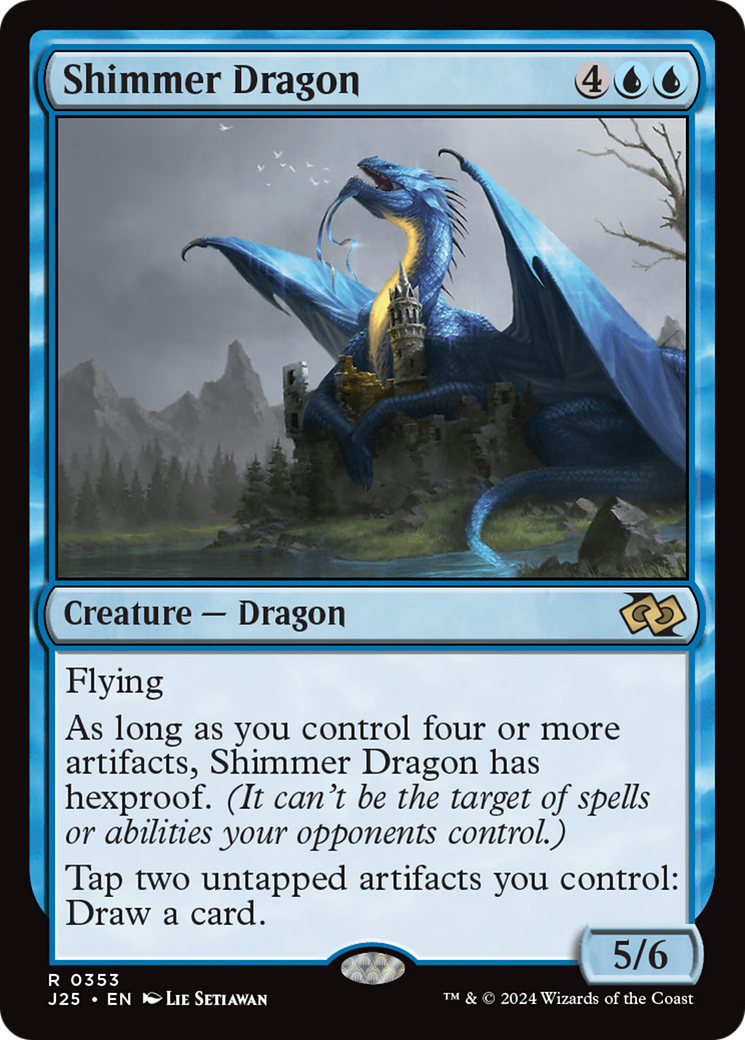 Shimmer Dragon [Foundations Jumpstart] | Eastridge Sports Cards & Games