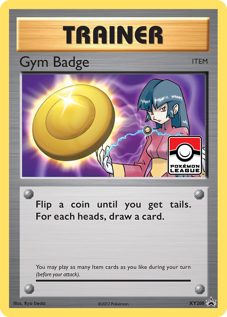 Gym Badge (XY208) (Sabrina) [XY: Black Star Promos] | Eastridge Sports Cards & Games