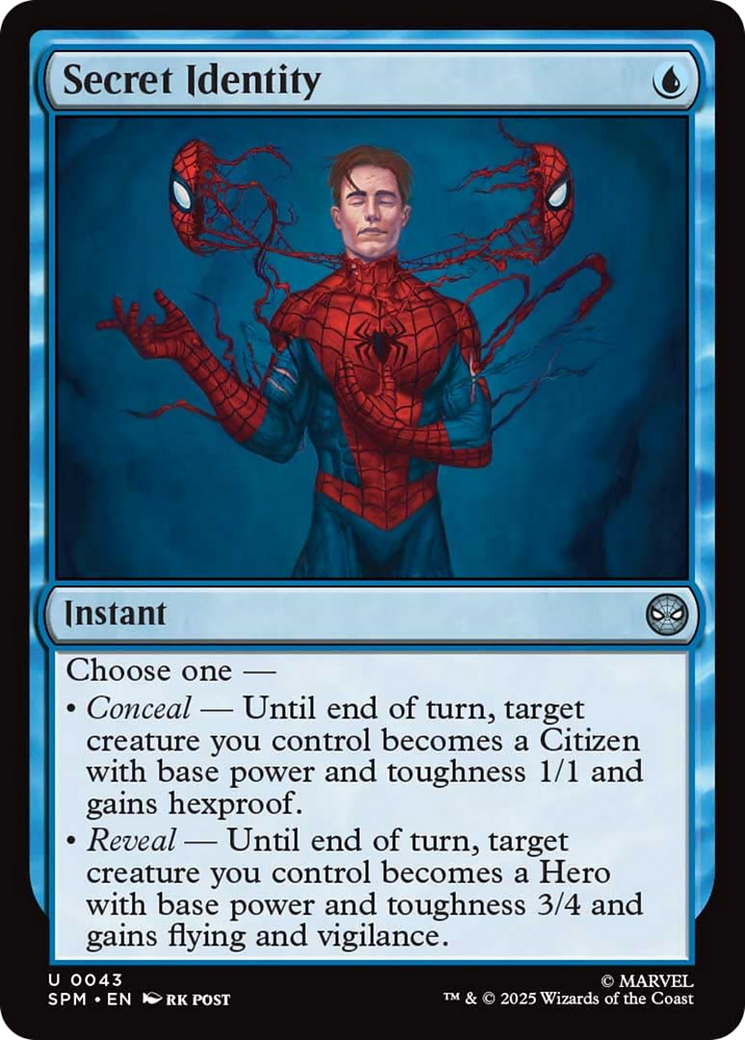 Secret Identity [Marvel's Spider-Man] | Eastridge Sports Cards & Games