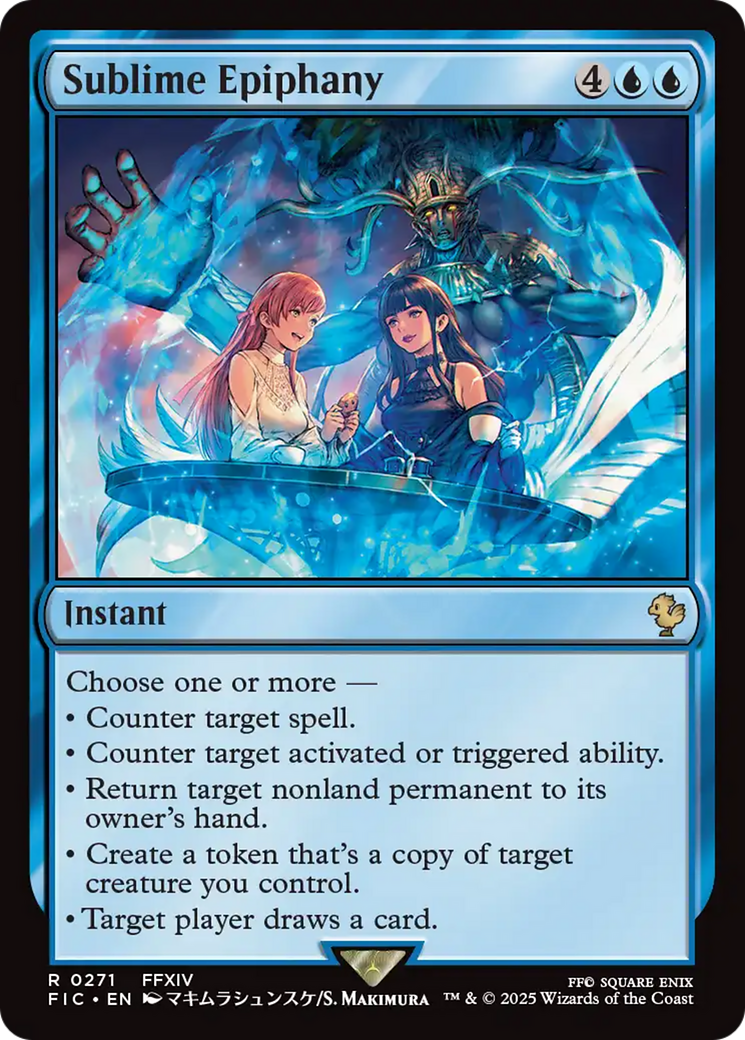 Sublime Epiphany [FINAL FANTASY Commander] | Eastridge Sports Cards & Games