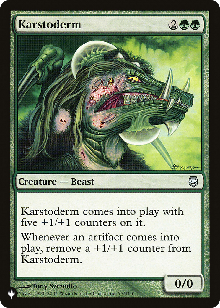 Karstoderm [The List] | Eastridge Sports Cards & Games